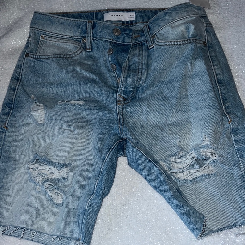 Topman Ripped Shorts